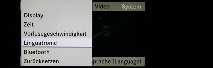 C-Class Saloon Comfort LINGUATRONIC